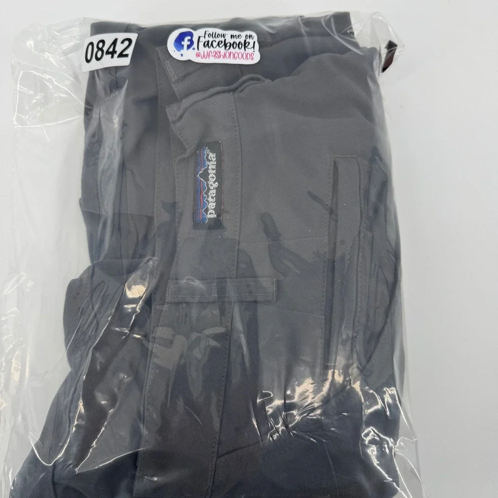 Patagonia Mens Gray Nylon Canvas Hiking Utility Shorts Size‎ 38 Regular